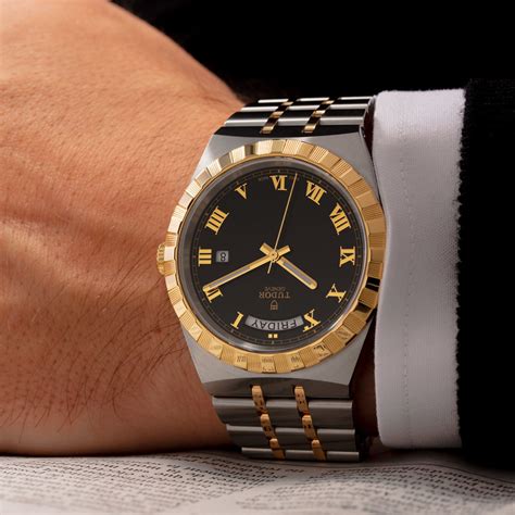 tudor royal 41mm gold